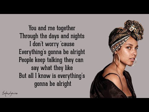 No One - Alicia Keys (Lyrics)