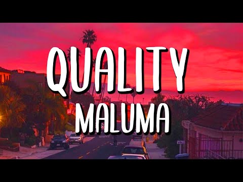 Maluma - Quality (Letra/Lyrics)