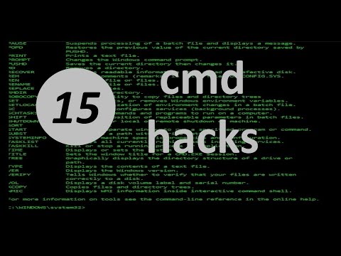 15 cmd hacks for Windows 10 you should know