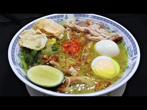 Soto ayam spesial kuah bening yang  super lezat (cara membuatnya mudah banget)