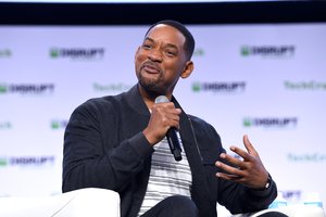 Will Smith speaks onstage during TechCrunch Disrupt San Francisco 2019 in San Francisco, California