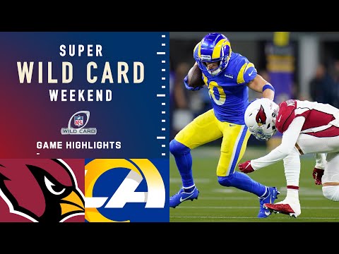 Cardinals vs. Rams Super Wild Card Weekend Highlights | NFL 2021