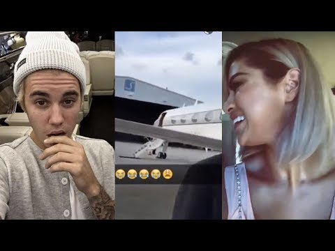 Justin Bieber & Selena Gomez On Private Jet For Romantic Holiday