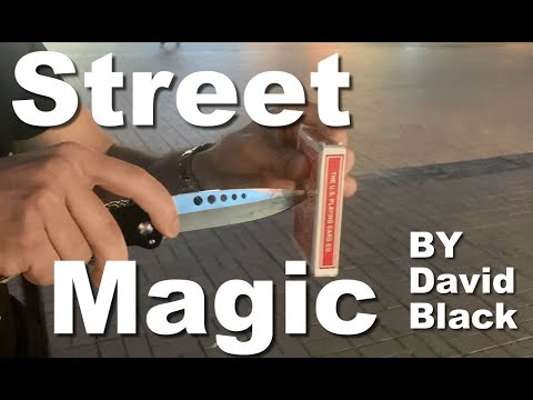 Street Magic By David Black in Sofia Bulgaria