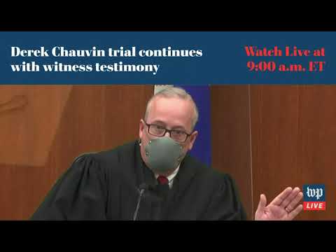 Derek Chauvin continues with witness testimony for sixth day - 4/5 (FULL LIVE STREAM)