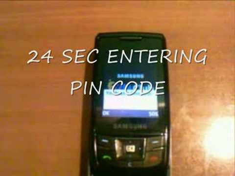 Samsung D880 Dual Sim Boot Duration