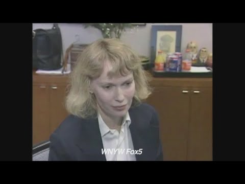 Mia Farrow talks about Woody Allen in 1992