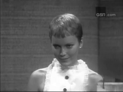 What's My Line? - Frank Sinatra, Mia Farrow; PANEL: Phyllis Newman, Mark Goodson (Nov 27, 1966)