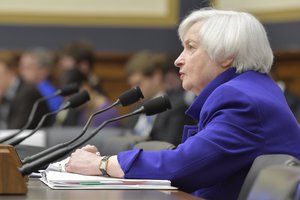 Chair Janet Yellen testifies before the House Financial Services Committee