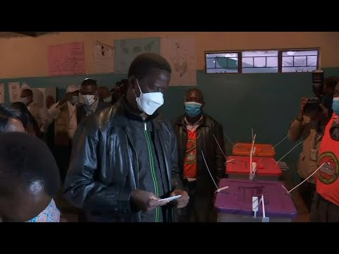 President Lungu votes as polls open in Zambia | AFP