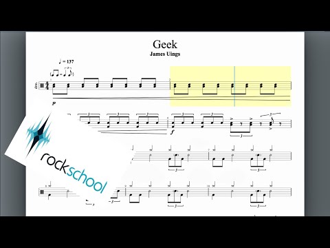 Geek Rockschool Grade 5 Drums