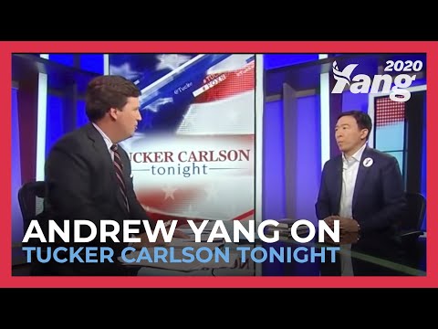 Andrew Yang on Tucker Carlson Tonight (Full Interview)