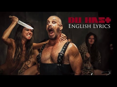 RAMMSTEIN "Du Hast" English Lyrics HD