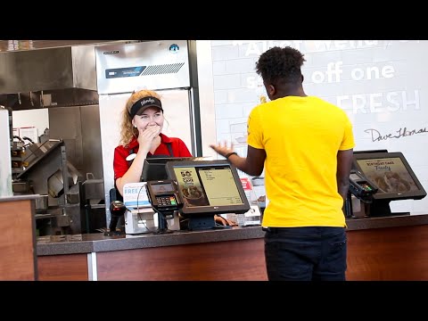 RAPPING MY ORDER AT FAST FOOD RESTAURANTS!!