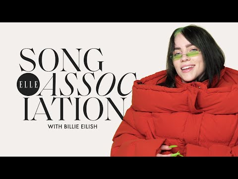 Billie Eilish Sings Miley Cyrus, H.E.R., and P!nk in a Game of Song Association | ELLE