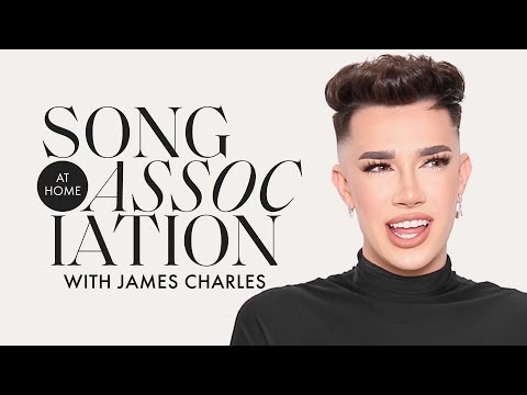 James Charles Sings Bruno Mars, Miley Cyrus, and Rihanna in a Game of Song Association | ELLE