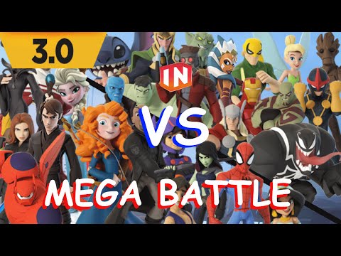 Disney Infinity 3.0 MEGA BATTLE!! (with commentary)