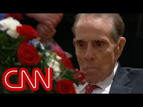 Bob Dole's moving salute to former President Bush