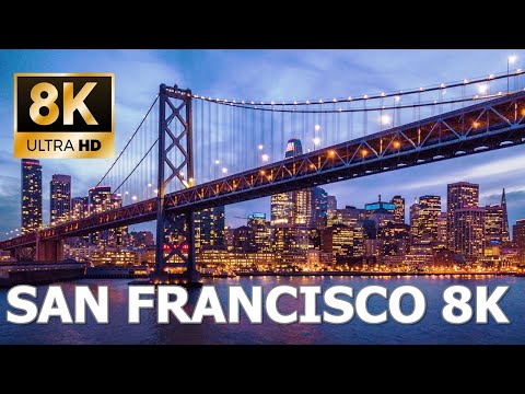 San Francisco, California, United States of America 8K Ultra HD Video