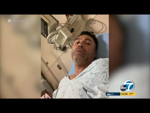 Oscar de la Hoya hospitalized with COVID-19, withdraws from comeback fight against Belfort | ABC7