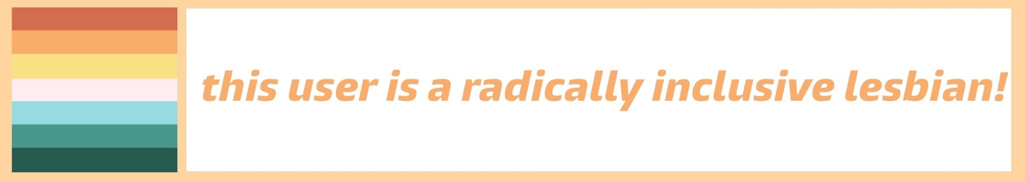 radical inclusion!