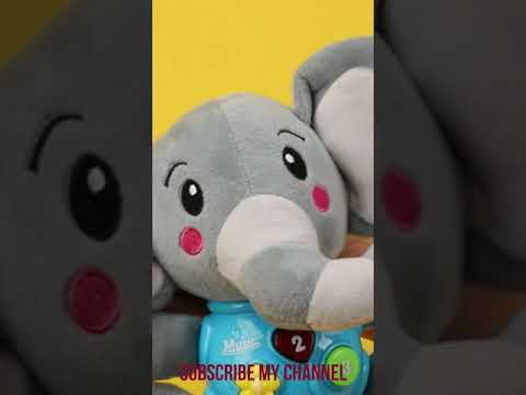 STEAM Life Plush Elephant Baby Toys - Newborn Baby Musical Toys for Baby | #shorts