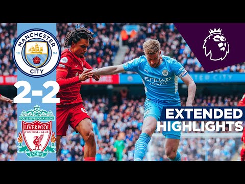 EXTENDED HIGHLIGHTS | Man City 2-2 Liverpool | Jesus, Kevin De Bruyne, Jota and Mane goals!