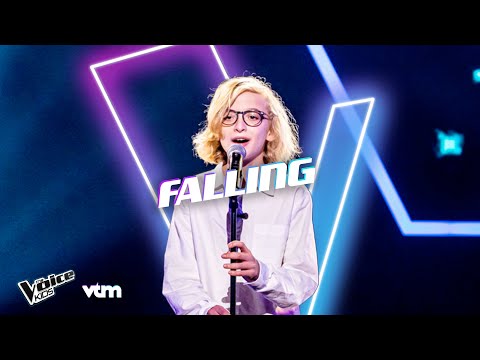 Samuel - 'Falling' | Blind Auditions | The Voice Kids | VTM