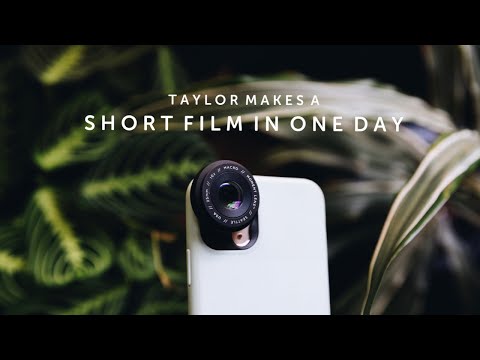 Taylor Makes A Short Film In One Day | LAST WEEK TO SUBMIT TO MIFF