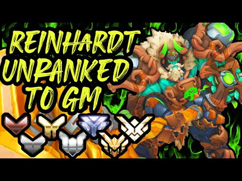 UNRANKED TO GM REINHARDT ONLY (EDUCATIONAL)