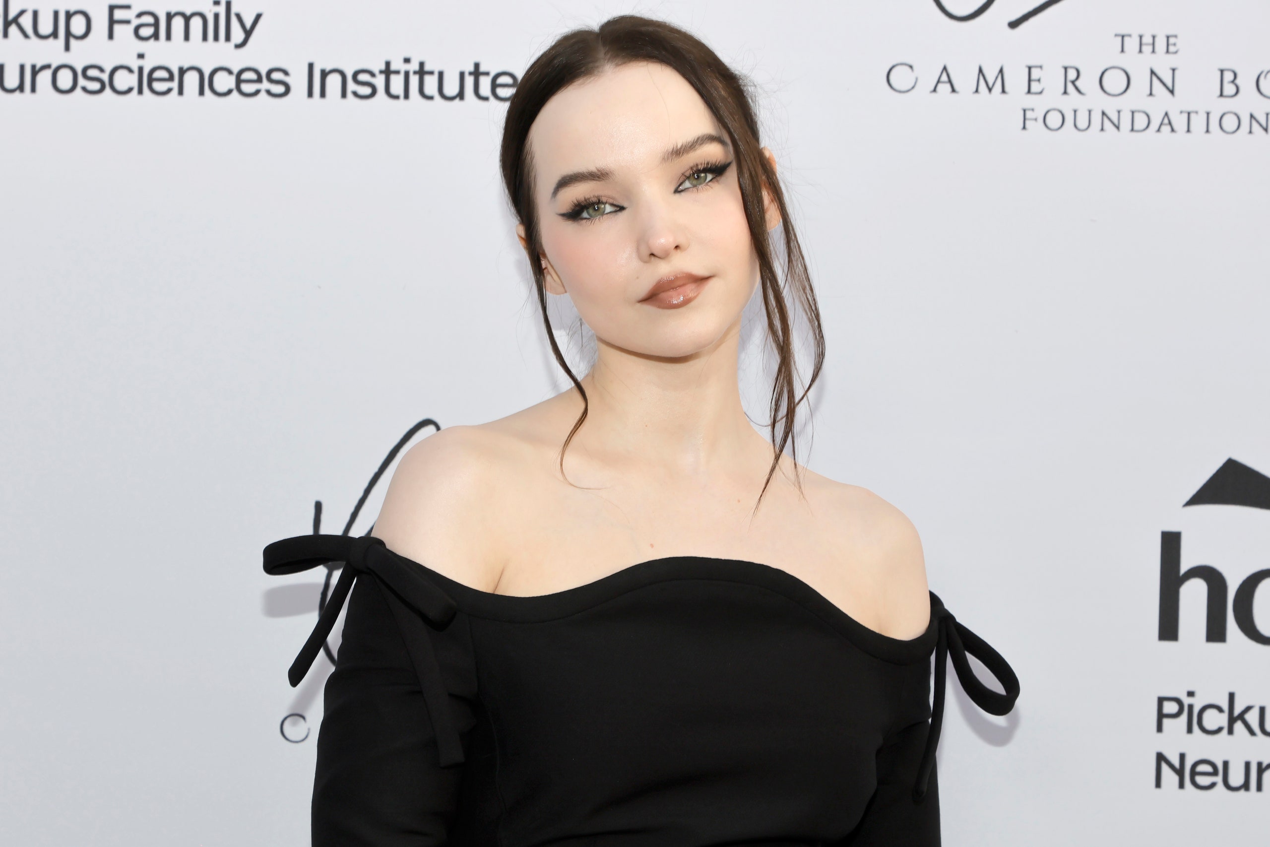 Dove Cameron attends the Cameron Boyce Foundation's Cam For A Cause Inaugural Gala at Soho Warehouse in Los Angeles CA.