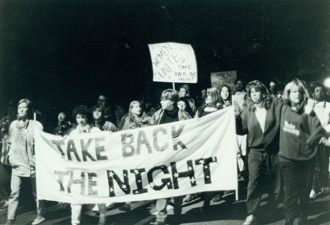 Duke University "Take Back the Night" march (11/19/87)