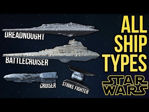 ALL Ship Types and Classes in Star Wars Legends & Canon