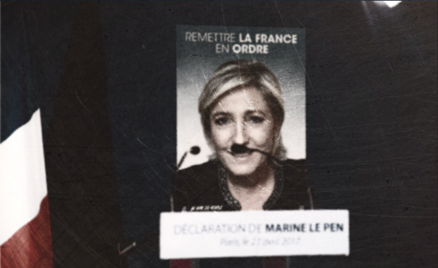 Marine Le Pen Poster