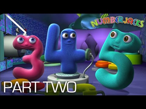 Numberjacks Episode Compilation | Part Two