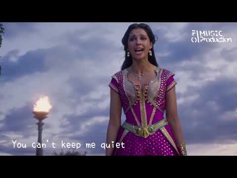 Naomi Scott - Speechless (Full) (From "Aladdin"/阿拉丁)(Lyrics)