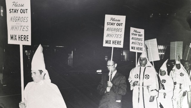 Ku Klux Klan Protest