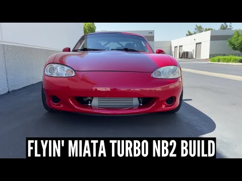 THIS 280+ WHP FLYIN' MIATA TURBO NB2 IS SO FAST!! | 2003 Mazda Miata Build @vvturbomiata