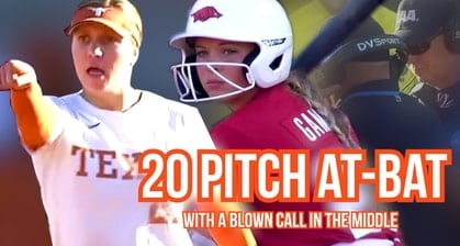 Here's A Breakdown Of An Epic 20-Pitch At Bat In Softball That Felt Like It Would Never End