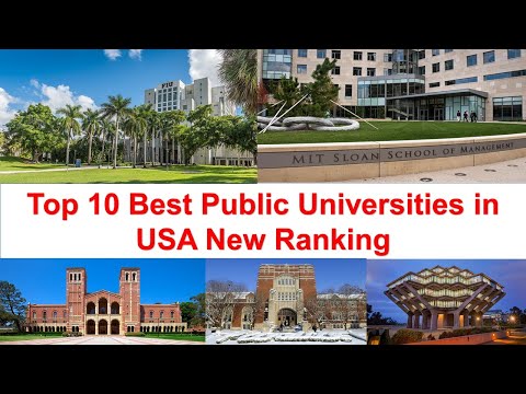 Top 10 Best Public Universities in USA New Ranking | American Public University Ranking