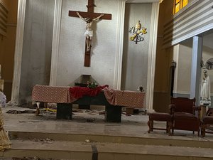 A view of the St. Francis Catholic Church in Owo Nigeria, Sunday, June 5, 2022