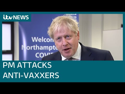 Boris Johnson attacks anti-vaxxers for 'mumbo jumbo', accepts NHS under 'huge pressure' | ITV News