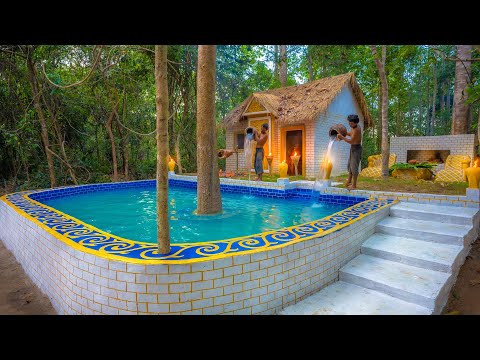 Build Billionaire Swimming Pool for Jungle Residence Villa House