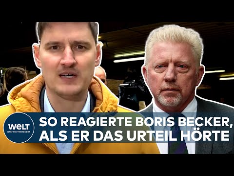 BORIS BECKER: Gefängnis! So reagierte der Ex-Tennisstar, als er im Gerichtssaal das Urteil hörte