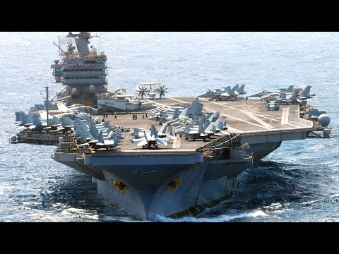 Super Aircraft Carrier • USS Abraham Lincoln Conducts Flight Operations at Sea