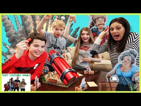 Family Game Night - Boom! Bang! GOLD! Family Fun Game / That YouTub3 Family I Family Channel