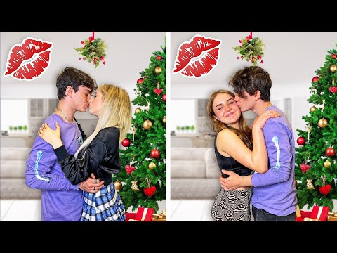 KISSING My Friends Under The MISTLETOE **prank** | Jentzen Ramirez