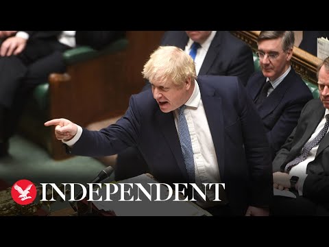 Watch again: Boris Johnson faces Keir Starmer at PMQs amid row over Savile smear