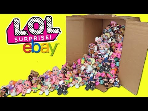 LOL Surprise Dolls HUGE Opening (Series 1-4)!!! FULL TOY BOX!!!