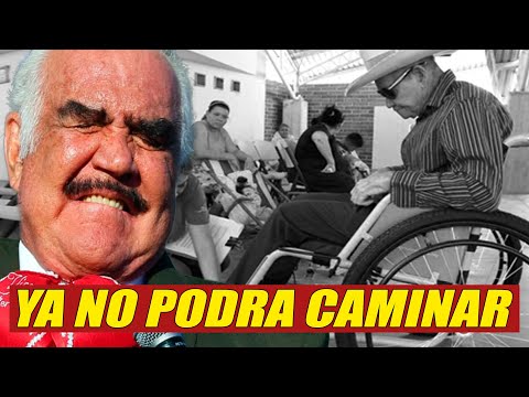 Vicente Fernández YA NO PODRA CAMINAR por un Año.